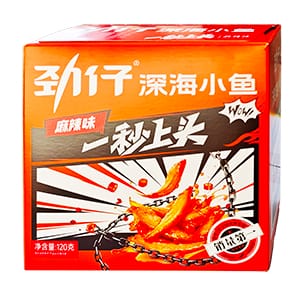 120g 劲仔深海小鱼麻辣味