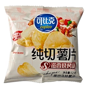 12g可比克纯切薯片（滋香烧烤）